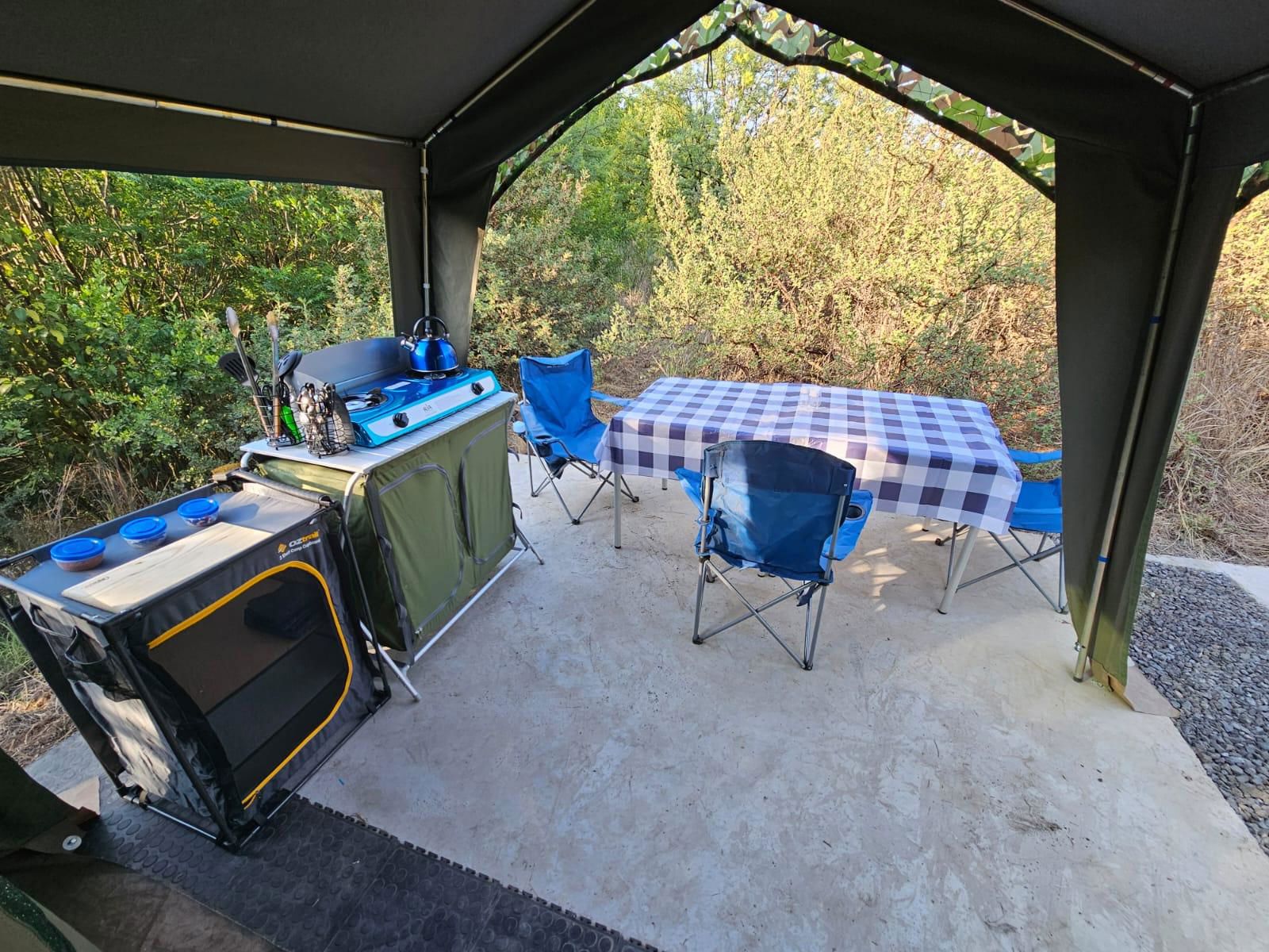Merry Mongoose Riverside Family Glamping tent 4