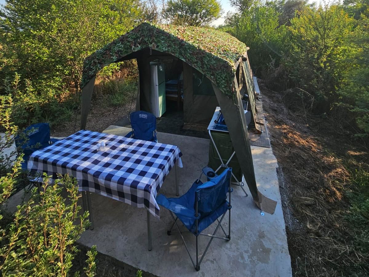 Merry Mongoose Riverside Family Glamping tent