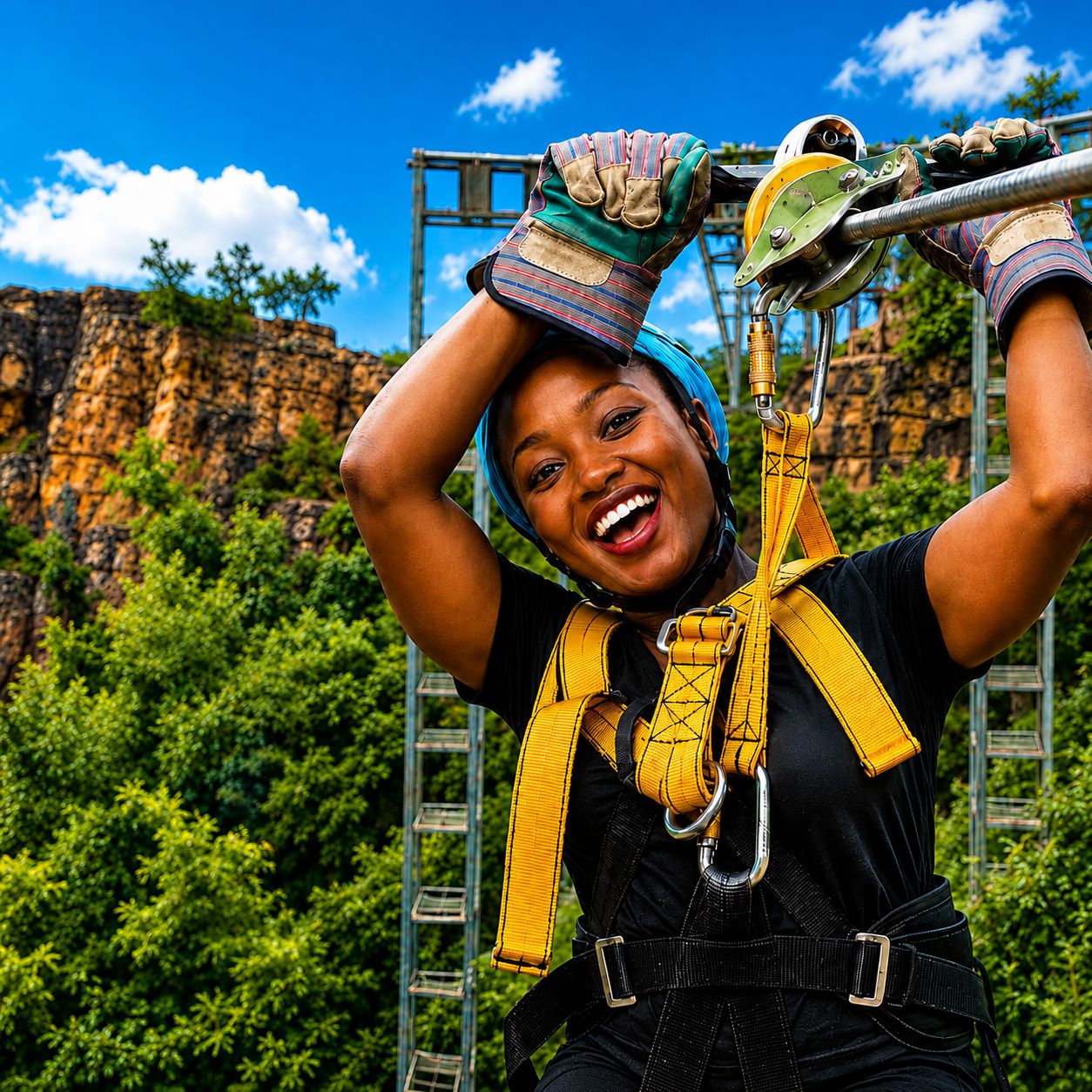 Extreme Zipline 4 slides 2