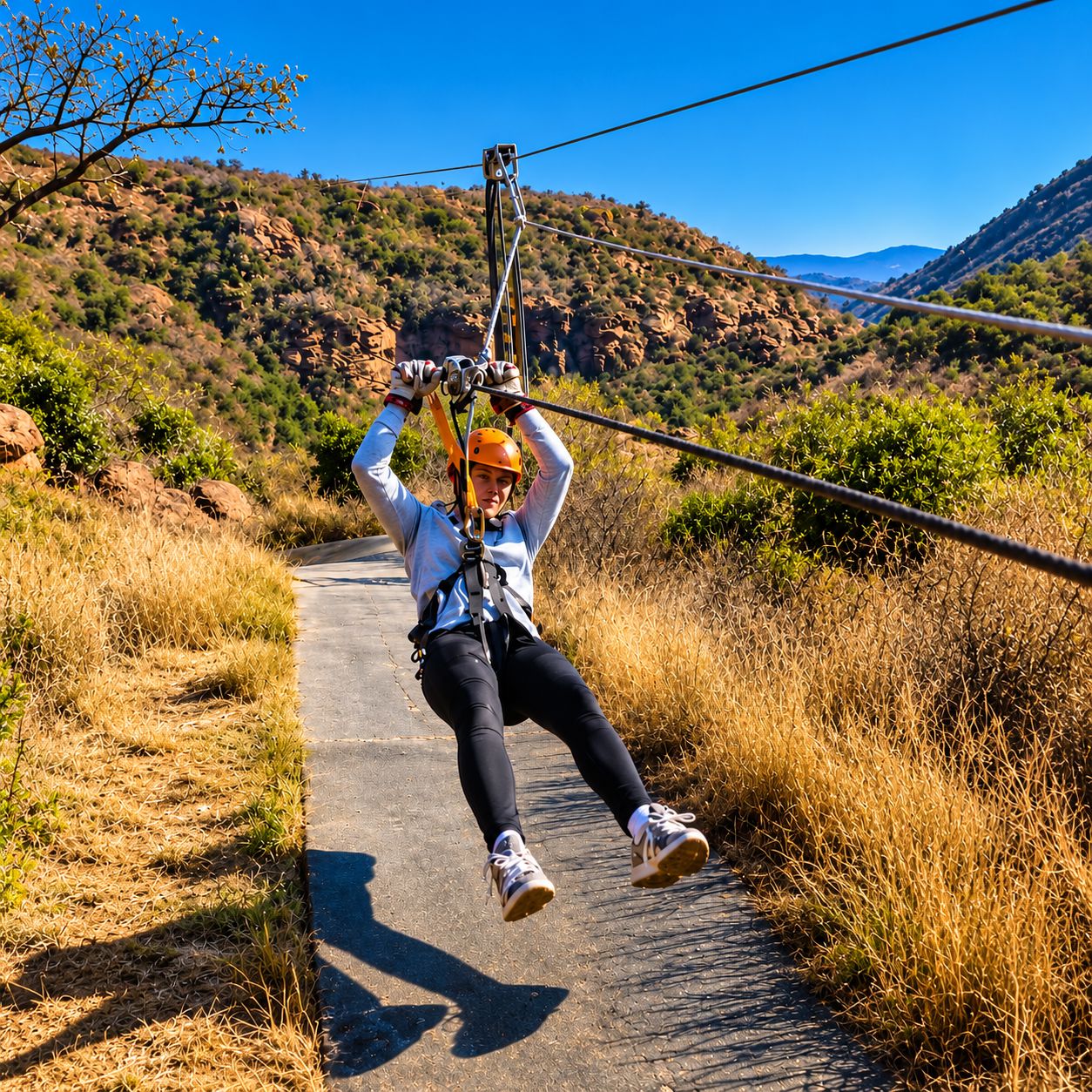 Extreme Zipline 2 slides 4