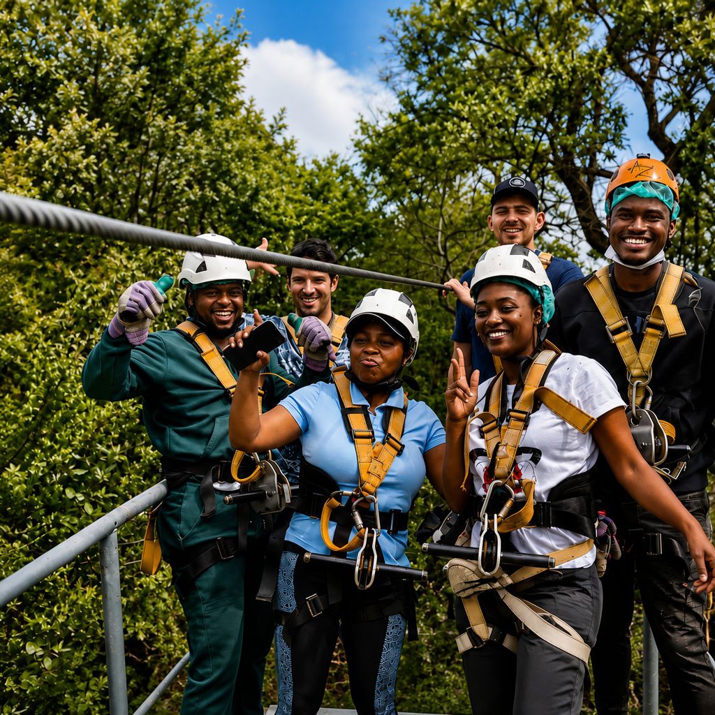 Extreme Zipline 2 slides 2